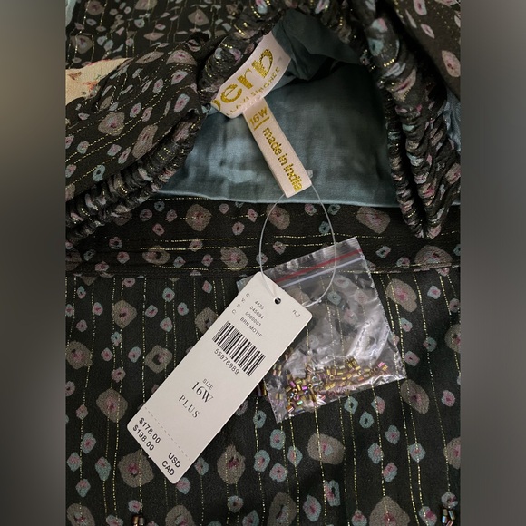 Anthropologie Margot Pleated Maxi skirt 16w new with tag nwt - Picture 7 of 7